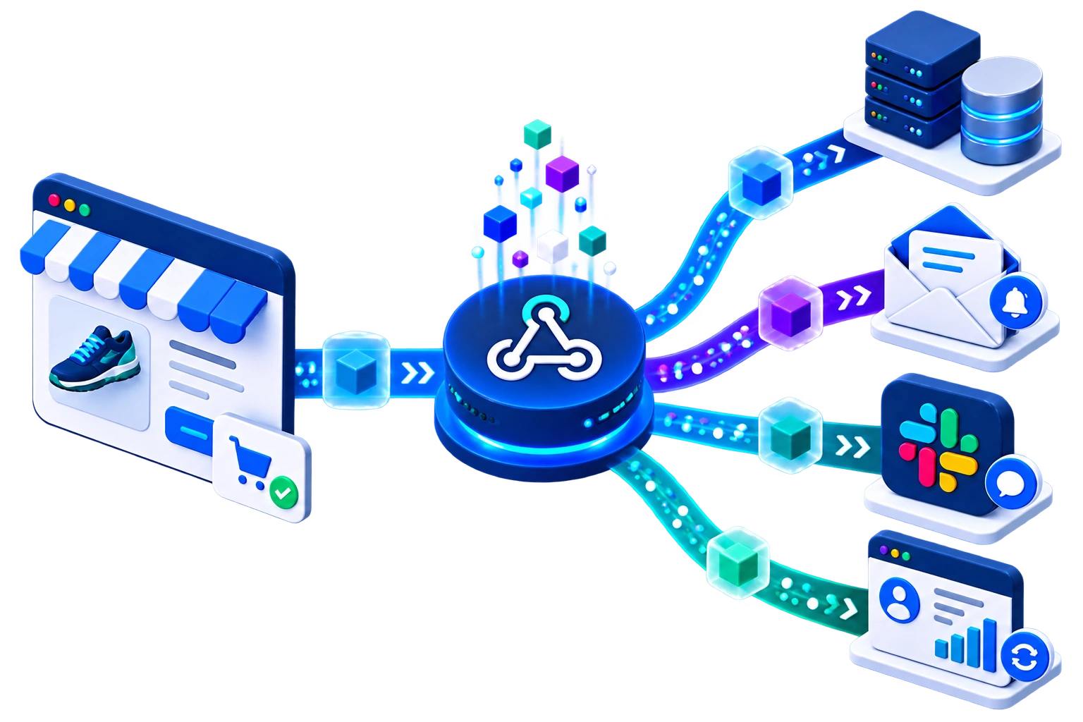 04 · Webhooks: Activa respuestas en tiempo real cuando ocurre un evento.