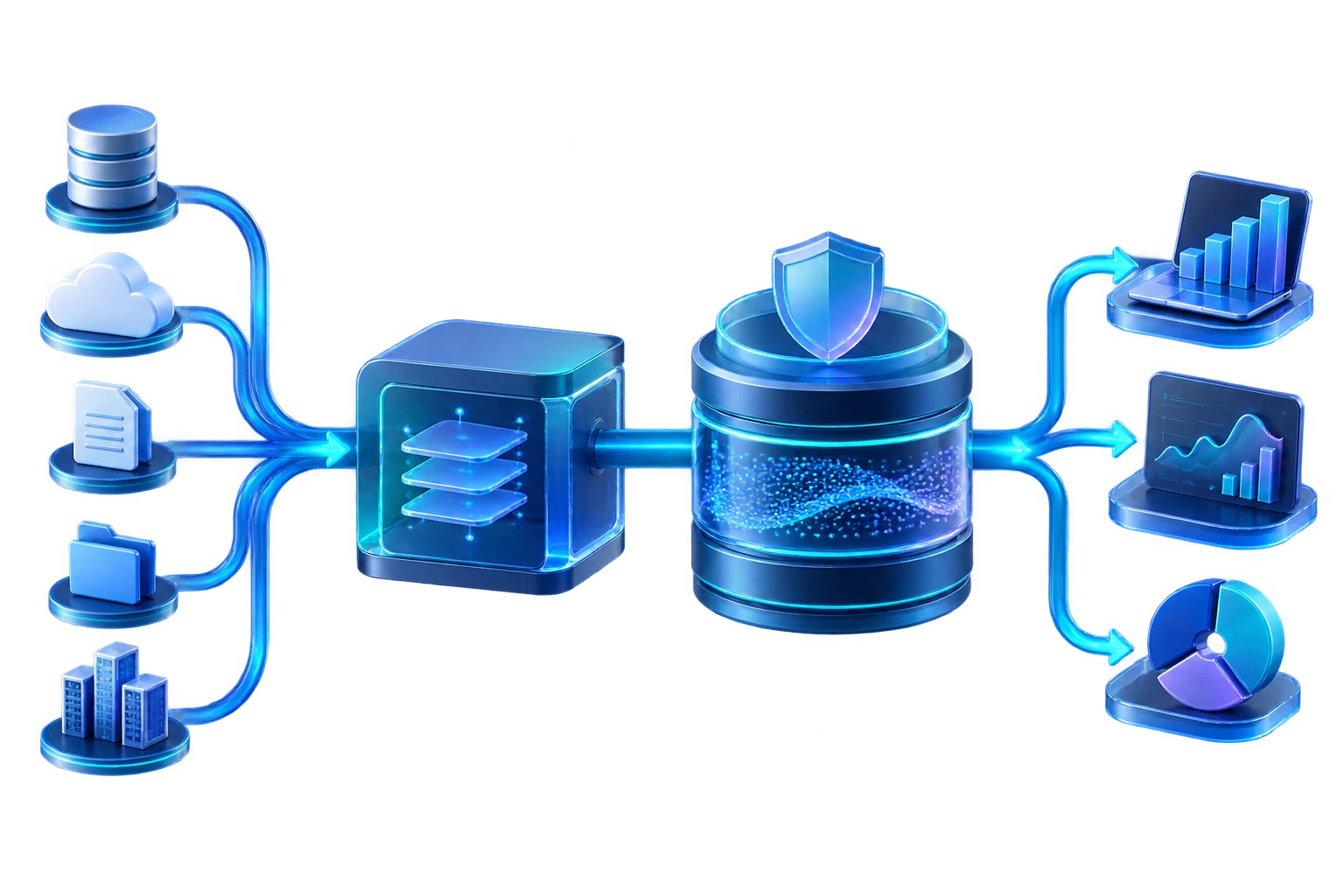 03 · Bases de Datos: Protege y organiza la información crítica de tu operación.